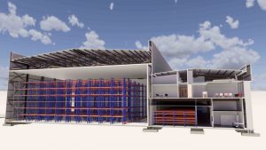 2018年1月　治験薬流通センターの完成イメージ